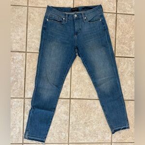 Banana Republic Blue Ankle Cropped Jeans